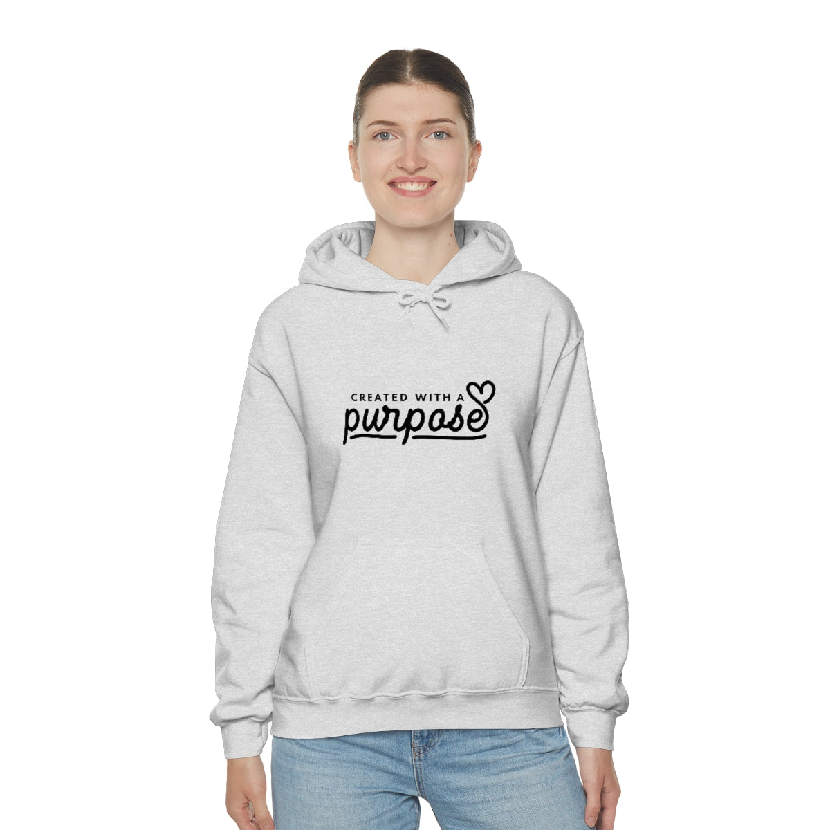 Created With a Purpose Unisex Heavy Blend™ Hooded Sweatshirt