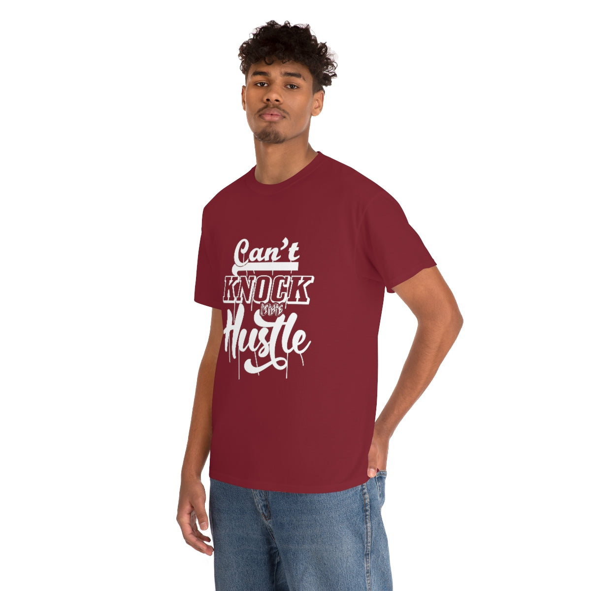 Can't knock the hustle Unisex Heavy Cotton Tee