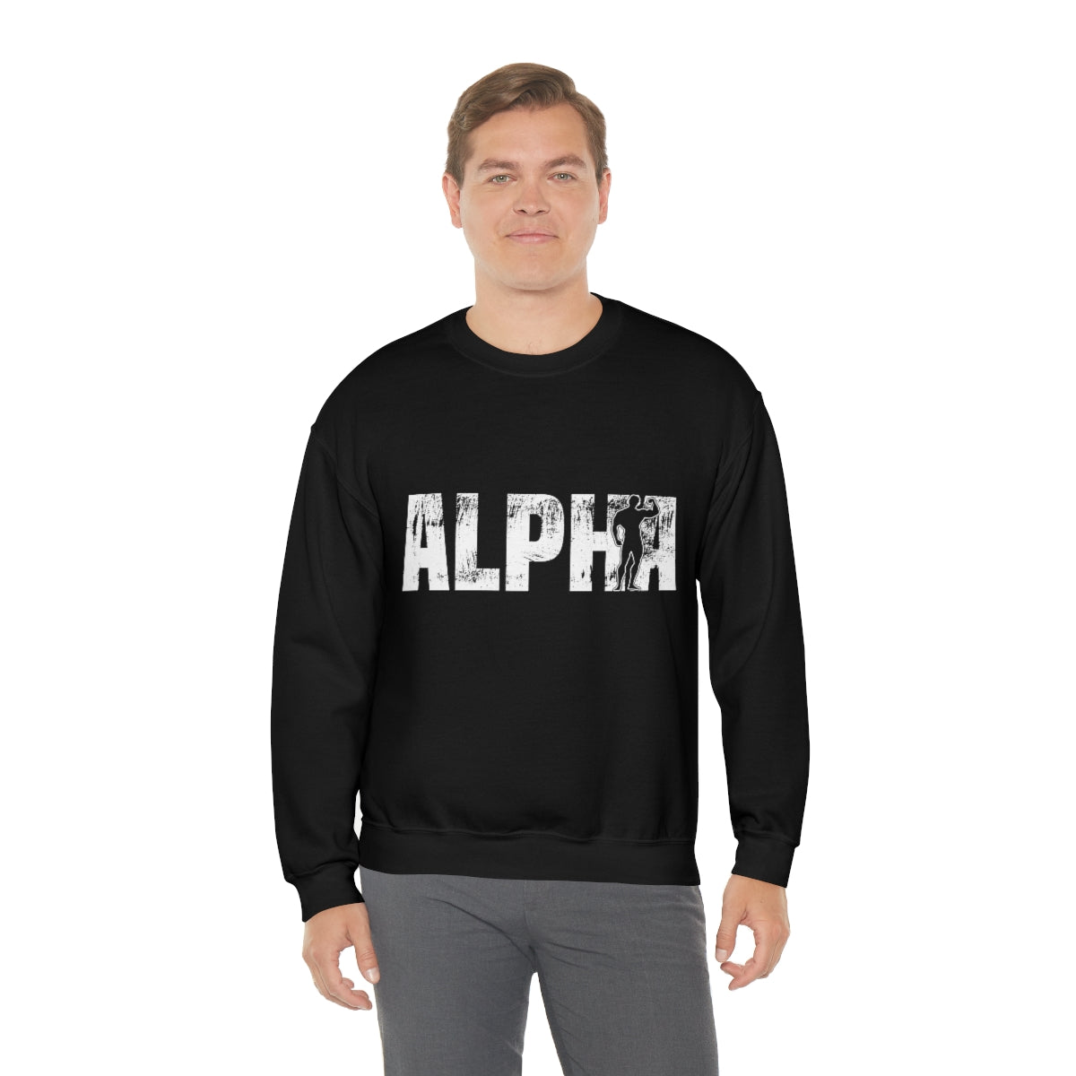Alpha Unisex Heavy Blend™ Crewneck Sweatshirt