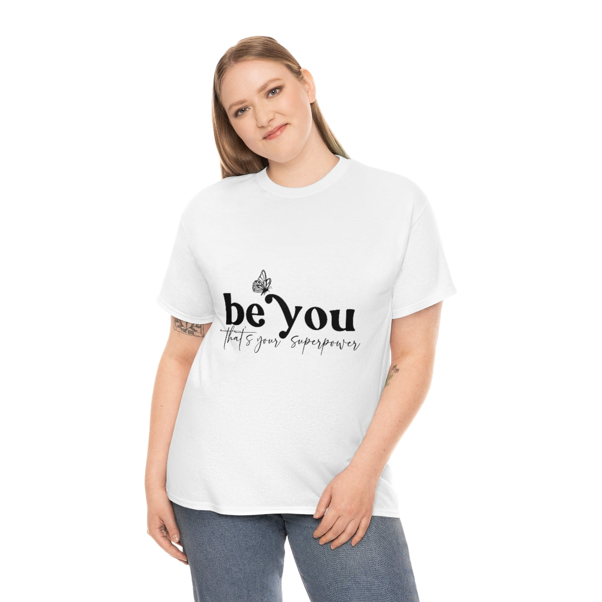 Be You! Unisex Heavy Cotton Tee