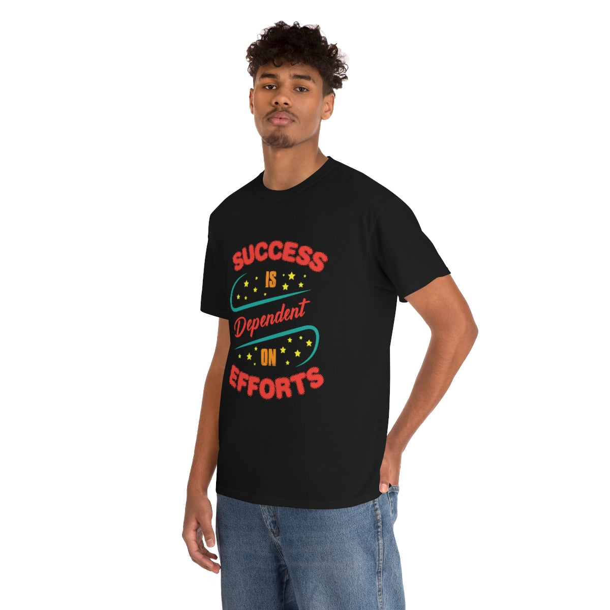 Success is dependent on efforts Heavy Cotton T-Shirt