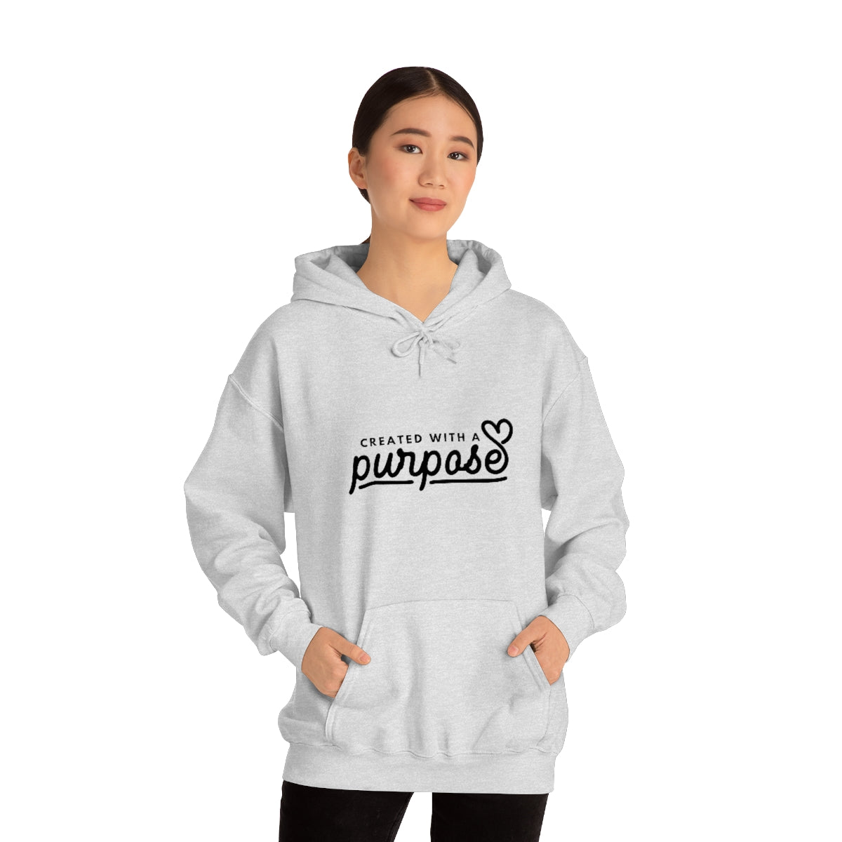 Created With a Purpose Unisex Heavy Blend™ Hooded Sweatshirt