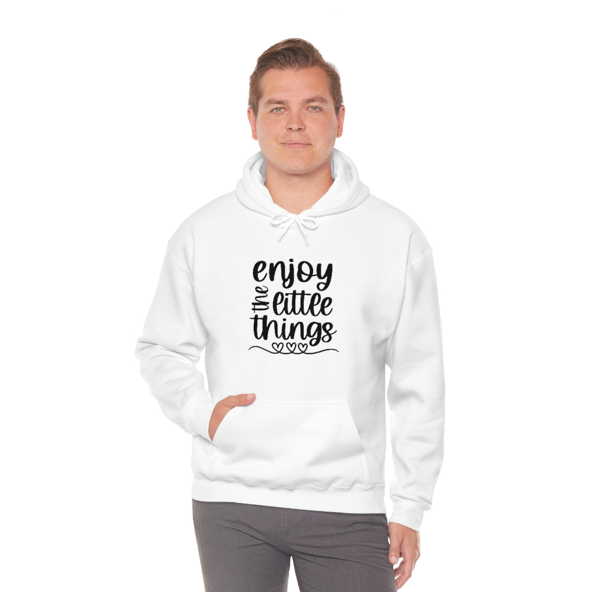 Enjoy the little things Unisex Heavy Blend™ Hooded Sweatshirt