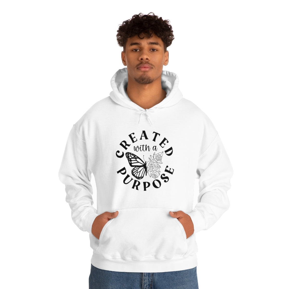 Created with a Purpose Unisex Heavy Blend™ Hooded Sweatshirt