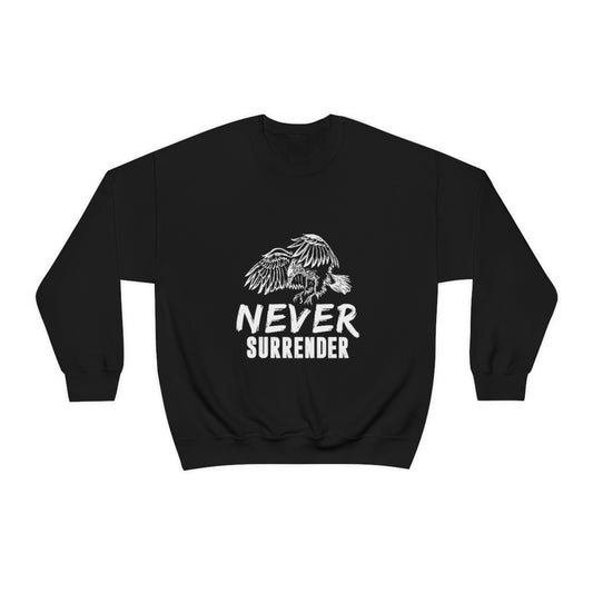 Never Surrender Unisex Heavy Blend™ Crewneck Sweatshirt